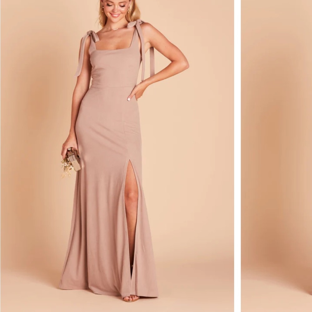 Birdy Grey Alex Convertible Bridesmaid Dress- Crepe Taupe